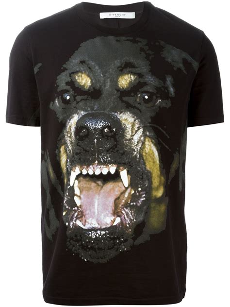 givenchy rottweiler t shirt free shipping|Givenchy rottweiler shirt for sale.